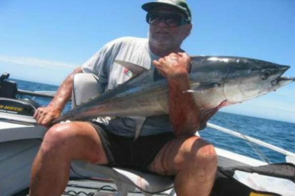A long tailed tuna. Accelerates faster than an F1 car!